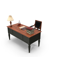 Classical Office Desk PNG & PSD Images