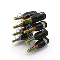 Wine Bottle Holder PNG & PSD Images