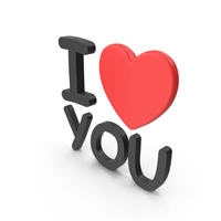 I Love You PNG & PSD Images