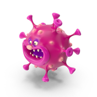 Cartoon Virus PNG & PSD Images