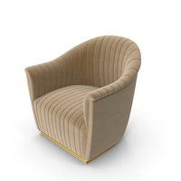 Koket Mia Art Deco Club Chair PNG & PSD Images