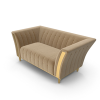 Adora Diamante Art Deco Luxury Sofa PNG & PSD Images