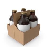 Bottle Holder with beer PNG & PSD Images