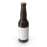 Sample Bottle of Beer PNG & PSD Images