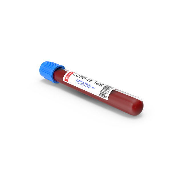 COVID-19 Test Tube PNG & PSD Images