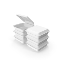 Cardboard Takeout Boxes PNG & PSD Images