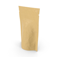Stand Up Zipper Pouche 28g Closed PNG & PSD Images