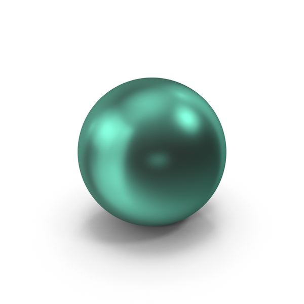 Blue-Green Ball PNG & PSD Images