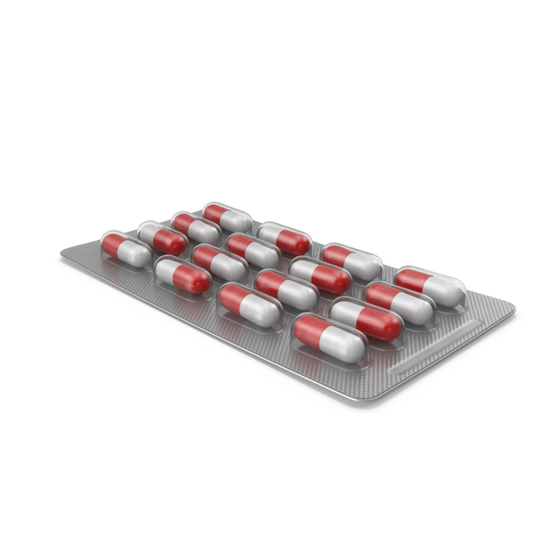 Pill Blister Pack PNG & PSD Images