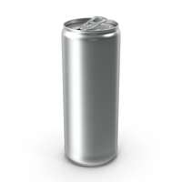 Beverage Can Slim 250ml Open PNG & PSD Images