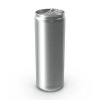 Beverage Can Sleek 350ml Open PNG & PSD Images
