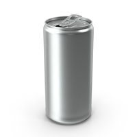 Beverage Can Slim 200ml Open PNG & PSD Images