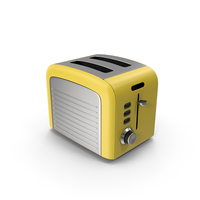 Toaster Yellow PNG & PSD Images