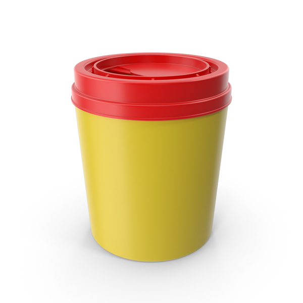 Medical Waste Disposal Sharps Bin PNG & PSD Images