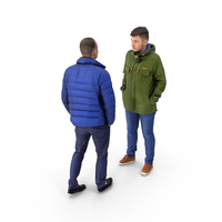 Two Men Talking PNG & PSD Images