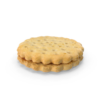 Cookie With Cacao Cream PNG & PSD Images