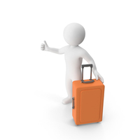 Stickman Travelling PNG & PSD Images