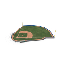 Baseball Field with Padded Wall PNG & PSD Images