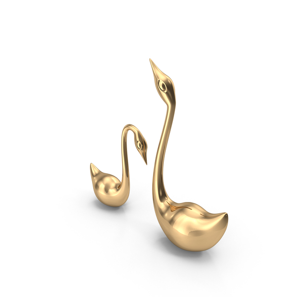 Swan Statues PNG & PSD Images