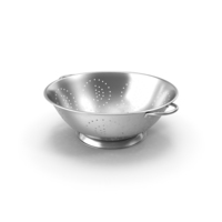 Stainless Steel Colander PNG & PSD Images