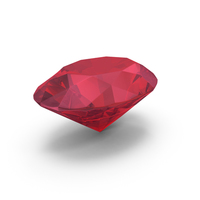Diamond Oval Cut Ruby PNG & PSD Images