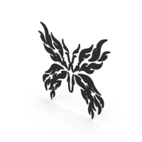 Butterfly Decal PNG & PSD Images