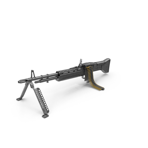 Light Machine Gun PNG & PSD Images