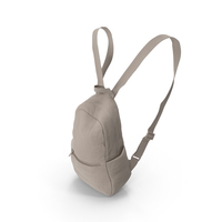 Women's Backpack Beige PNG & PSD Images