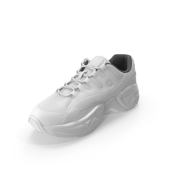 运动鞋白色PNG和PSD图像