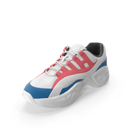 Sneakers Red and Blue PNG & PSD Images
