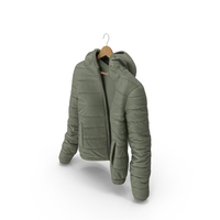 Women's Down Jacket On Hanger PNG & PSD Images