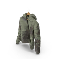 Women's Down Jacket Mud On Hanger PNG & PSD Images