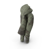 Women's Down Jacket Mud PNG & PSD Images