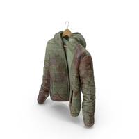 Women's Down Jacket Blood On Hanger PNG & PSD Images