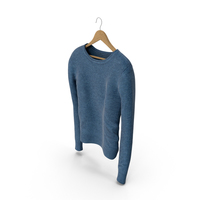 Women's Pullover Blue PNG & PSD Images