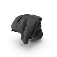 Women's Down Jacket Black PNG & PSD Images