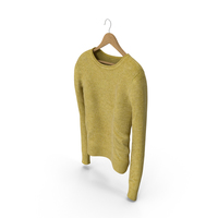 Women's Pullover Yellow PNG & PSD Images