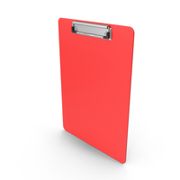 Clipboard Red PNG & PSD Images