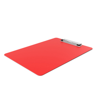 Clipboard Side Red PNG & PSD Images