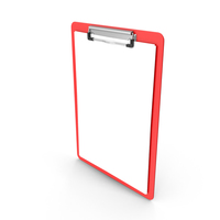 Clipboard Red PNG & PSD Images