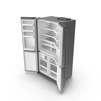 Fridge Open Doors PNG & PSD Images