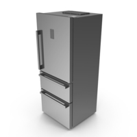 Fridge Closed Doors PNG & PSD Images
