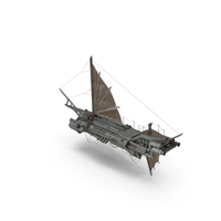 Steampunk Ship PNG & PSD Images