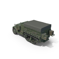 M5 Half Track Troop Transport PNG & PSD Images