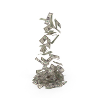 Falling Money Pile PNG & PSD Images