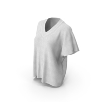 Women's T-Shirt White PNG & PSD Images