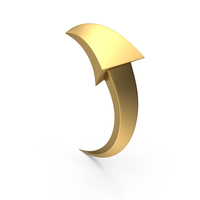 Arrow Gold PNG & PSD Images