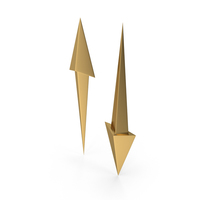 Arrows Gold PNG & PSD Images