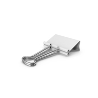 Binder Clip White PNG & PSD Images
