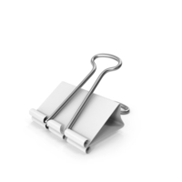 Binder Clip White PNG & PSD Images